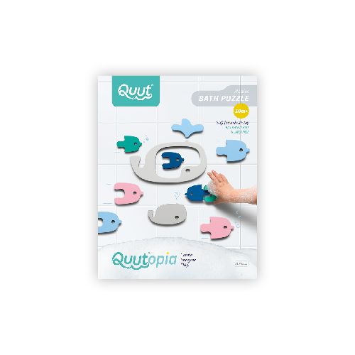 Bath Puzzle Whale Quut 