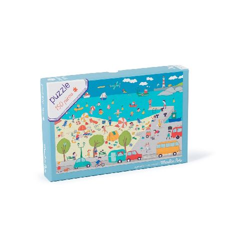 Puzzle En El Mar (150 Piezas) Moulin Roty 