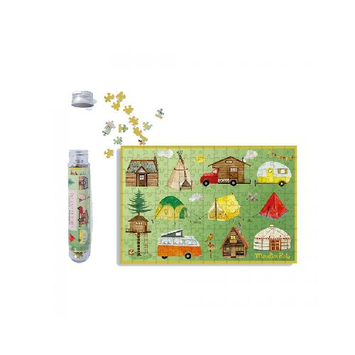 Mini Puzzle (150 Pcs) Une Nuit En Foret Moulin Roty 