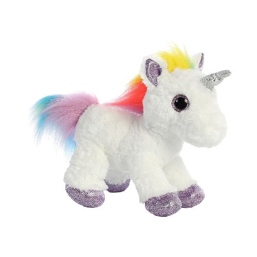 Rainbow unicorn peluche Aurora 