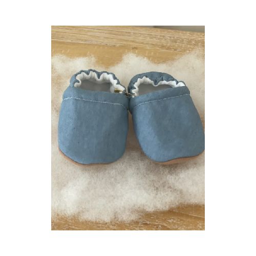 Zapatito de Bebe Broderi no caminante jean