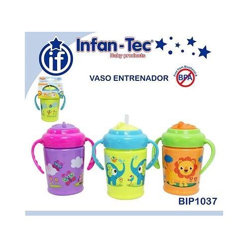 Vaso Entrenador Con Sorbito Y Asas