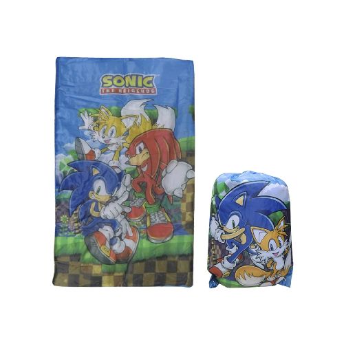 Sobre de Dormir Infantil Sonic 130 x 70 cm