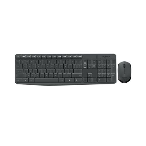 Kit Logitech Teclado y Mouse MK235 en Español