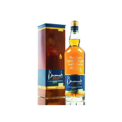 WHISKY BENROMACH SPEYSIDE 15 AÑOS SINGLE MALT 700 ML - Alvear