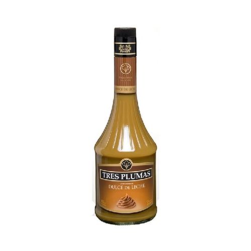 LICOR DE DULCE DE LECHE TRES PLUMAS 700 ML - Alvear