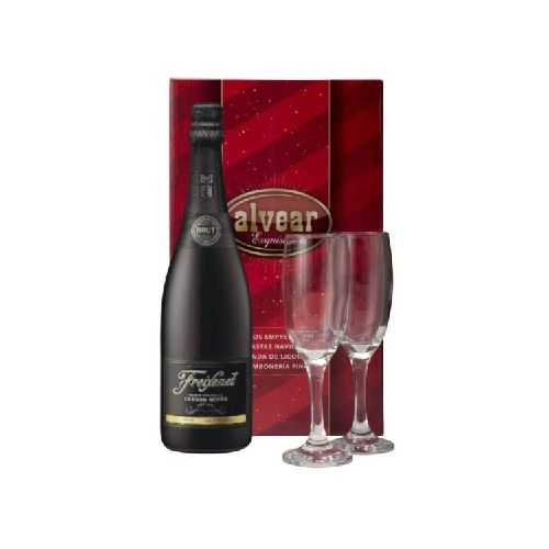 CAVA FREIXENET CORDON NEGRO + 2 COPAS - Alvear