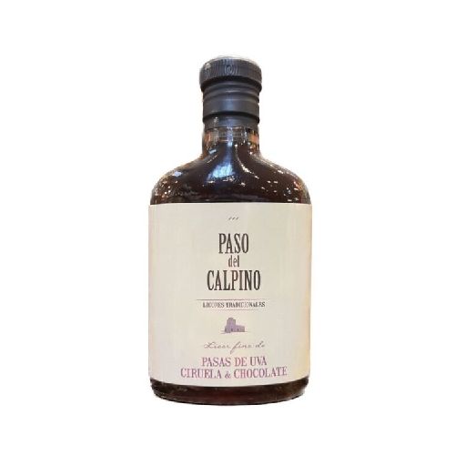 LICOR DE CIRUELA Y CHOCOLATE PASO DEL CALPINO 200 ML - Alvear