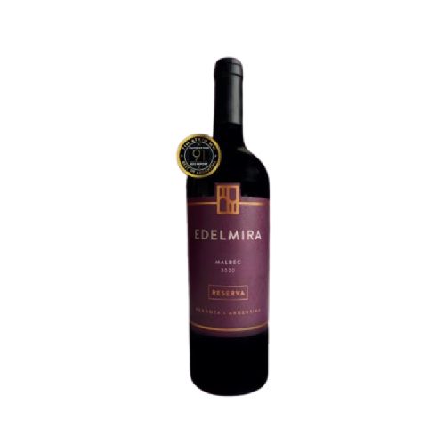 VINO EDELMIRA MALBEC 750 ML - Alvear