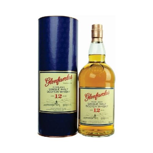 WHISKY GLENFARCLAS 12 AÑOS SINGLE MALT 1 LT - Alvear