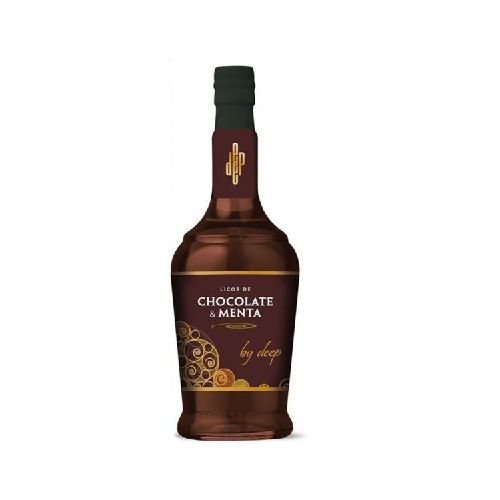 LICOR DE CHOCOLATE Y MENTA DEEP 700 ML - Alvear