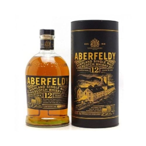 WHISKY ABERFELDY 12 AÑOS SINGLE MALT 750 ML - Alvear