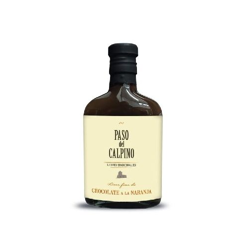 LICOR DE CHOCOLATE A LA NARANJA PASO DEL CALPINO 200 ML - Alvear