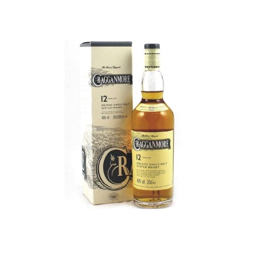 WHISKY CRAGGANMORE 12 AÑOS SINGLE MALT 750 ML - Alvear