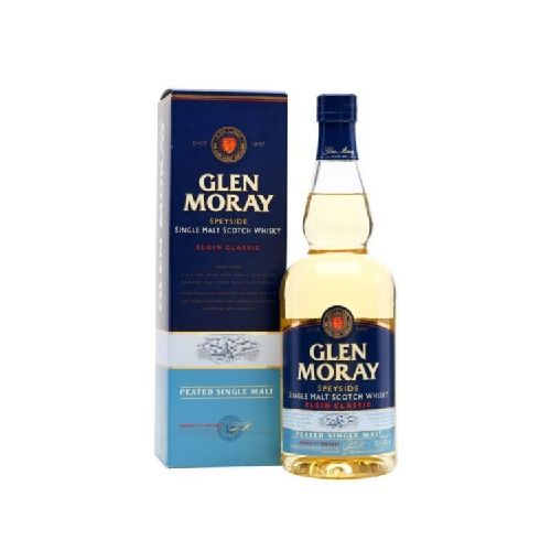 WHISKY GLEN MORAY PEATED SINGLE MALT 700 ML - Alvear