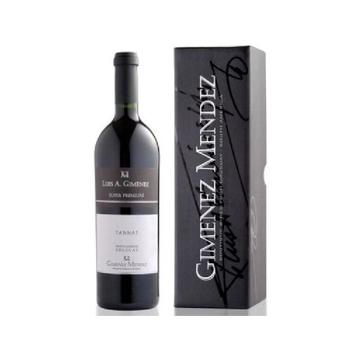 VINO LUIS A. GIMENEZ SUPER PREMIUM TANNAT 750 ML - Alvear