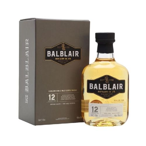 WHISKY BALBLAIR 12 AÑOS SINGLE MALT 700 ML - Alvear