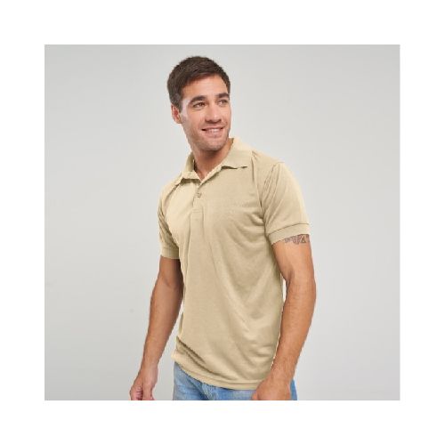 Remera Polo Dry Beige