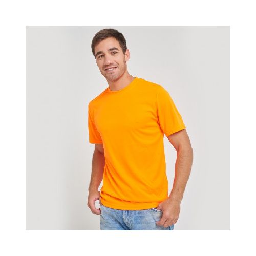 Camiseta Drycool Naranja Fluo