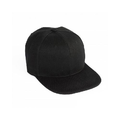 Gorro 5040 Visera Plana negro/negro