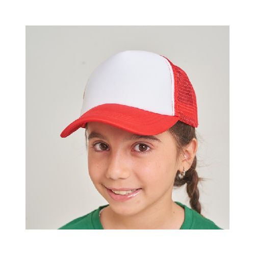 Gorro Niño Trucker 5011 Rojo / Blanco