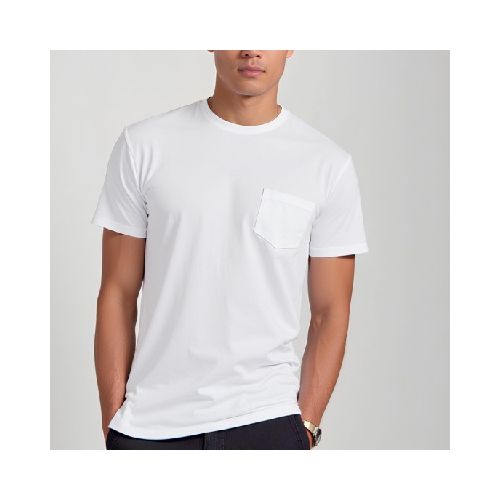 Camiseta Pocket Blanco