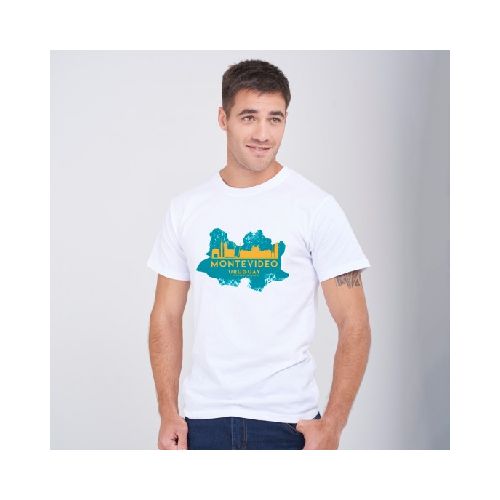 Camiseta Montevideo mapa ciudad