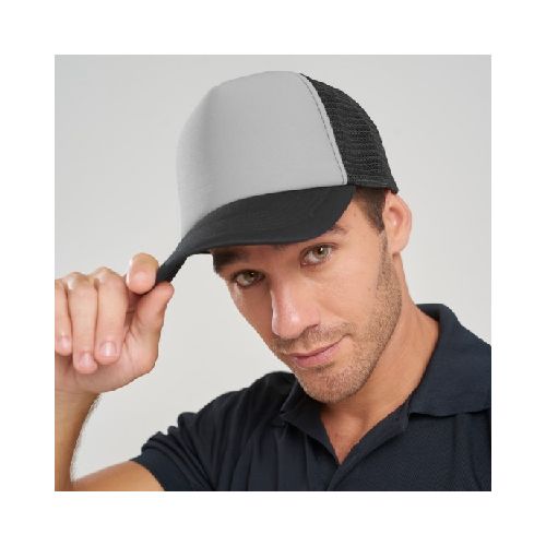 Gorro 5013 Mesh Negro/Gris