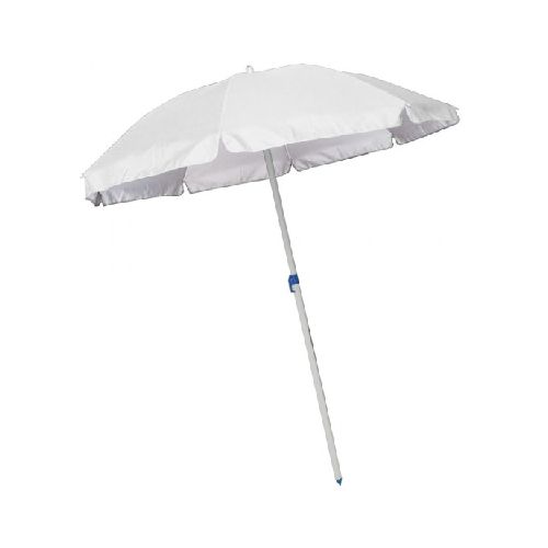 Sombrilla 180 Cm Poliester Blanco