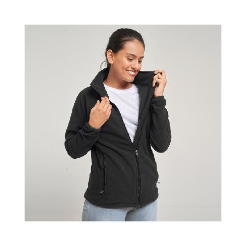 Campera Polar dama SW negro