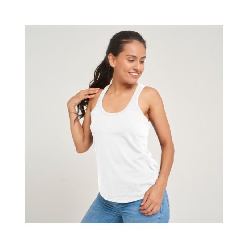 Musculosa dama Subliprint II Blanca