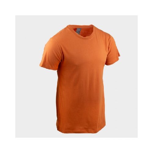 Camiseta slim algodon terracota