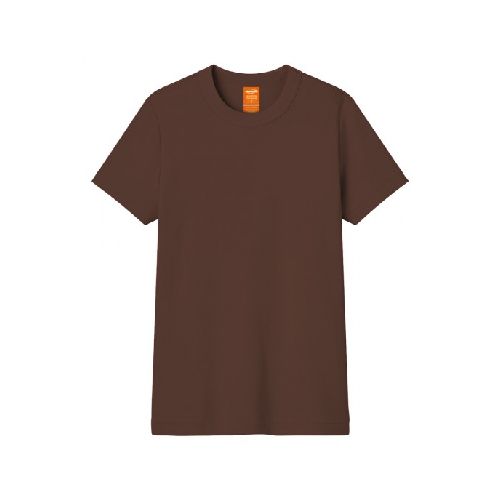 Camiseta algodon premium marron