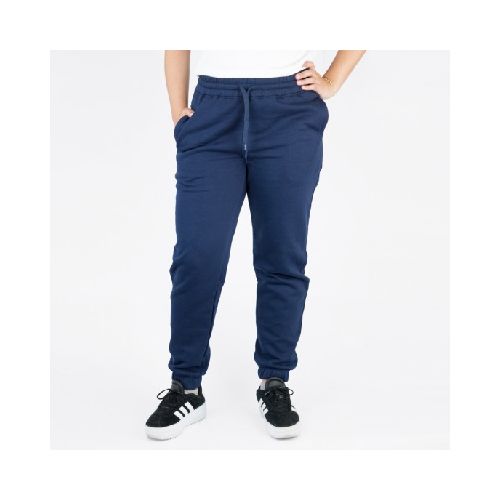 Pantalón Felpa Unisex Azul Marino