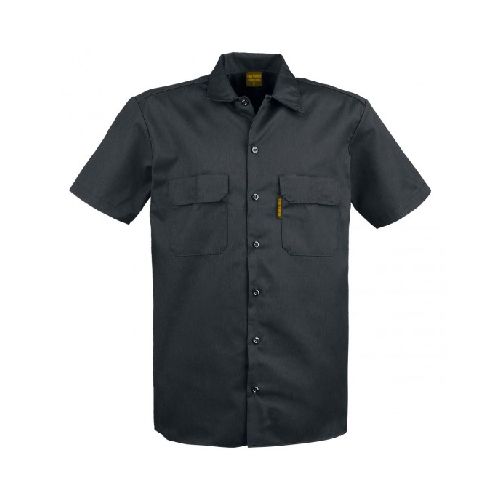 Camisa De Trabajo M-Corta Negro