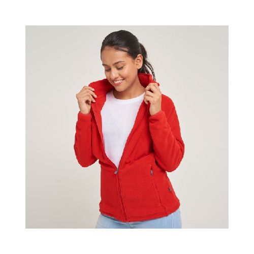 Campera Polar dama SW rojo