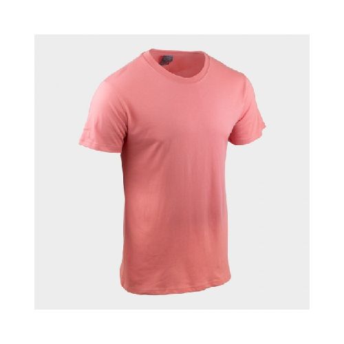 Camiseta slim algodon coral