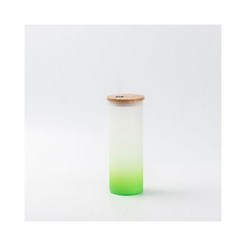 Vaso esmerilado sublimable 500ml Verde