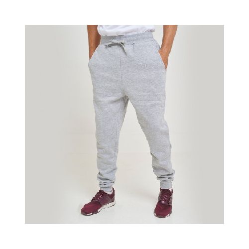 Pantalón Felpa con puño SW Gris melange