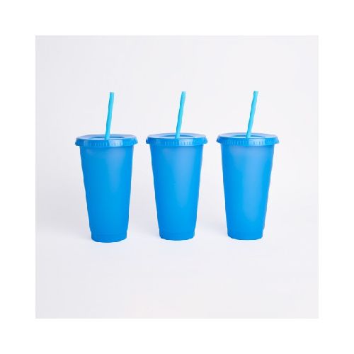 Vaso termo cromático x10 CELESTE