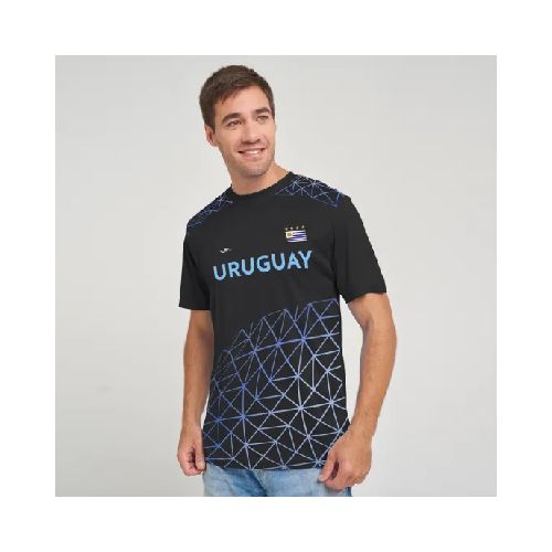 Camiseta Uruguay Red Negro