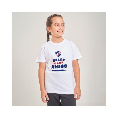 Camiseta Niño Blanca Nacional Amigo