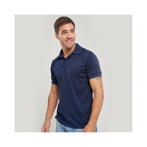 Remera Polo Dry Azul