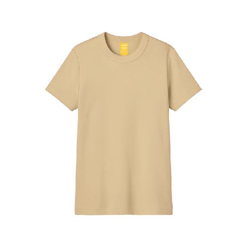 Camiseta algodon premium beige