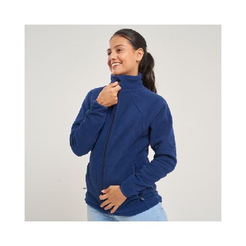 Campera Polar dama SW azul marino