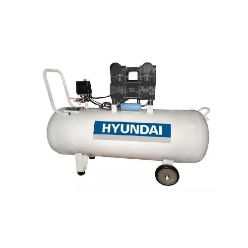 Ferreteria Industrial K37 - COMPRESOR HYUNDAI 100 LT 6.5 HP SIN ACEITE HYOC100 