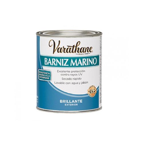 Ferreteria Industrial K37 - BARNIZ PU EXTERIOR VARATHANE BRILLANTE 0.946 LTS