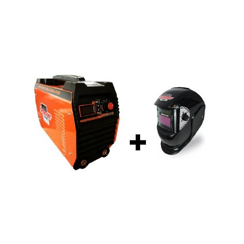 Ferreteria Industrial K37 - SOLDADORA INVERTER EVOLUTION 220 + MASCARA SOLDAR SMARTER