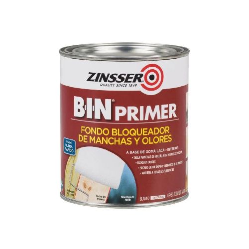 Ferreteria Industrial K37 - ZINSSER  FONDO BLOQUEADOR B I N GOMA LACA 0.946L