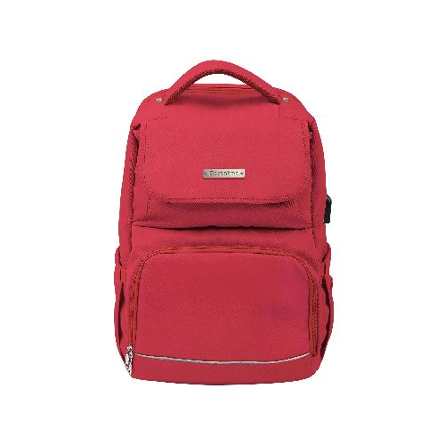 Mochila maternal berna rojo